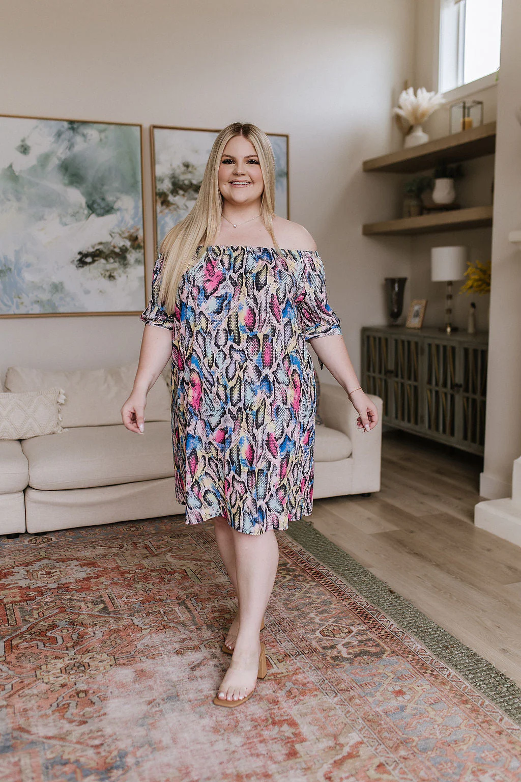 Kind of Wild Animal Print Dress - Makeswep