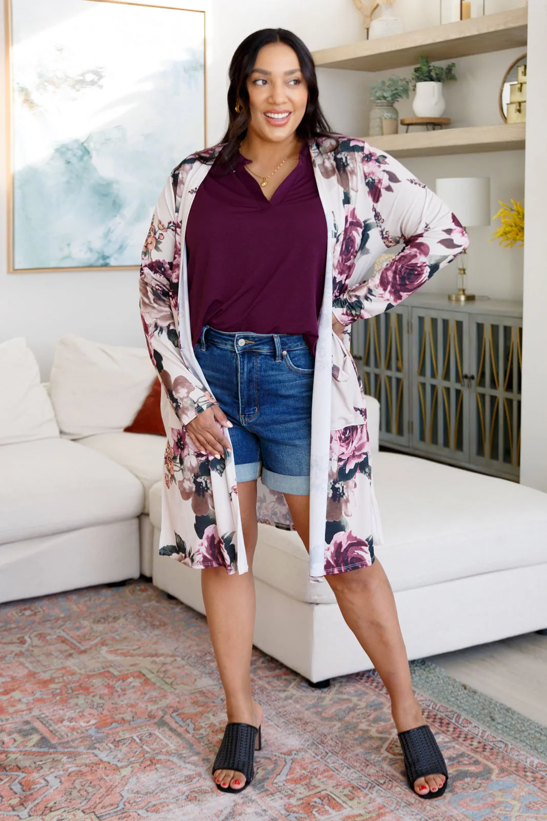 Blooming With Happiness Cardigan - Makeswep