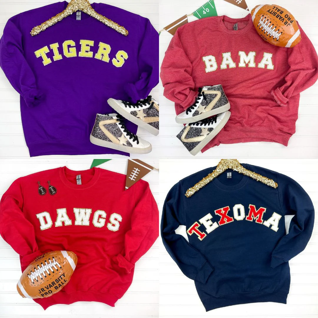 PREORDER: Game Day Patch Sweatshirt - Makeswep