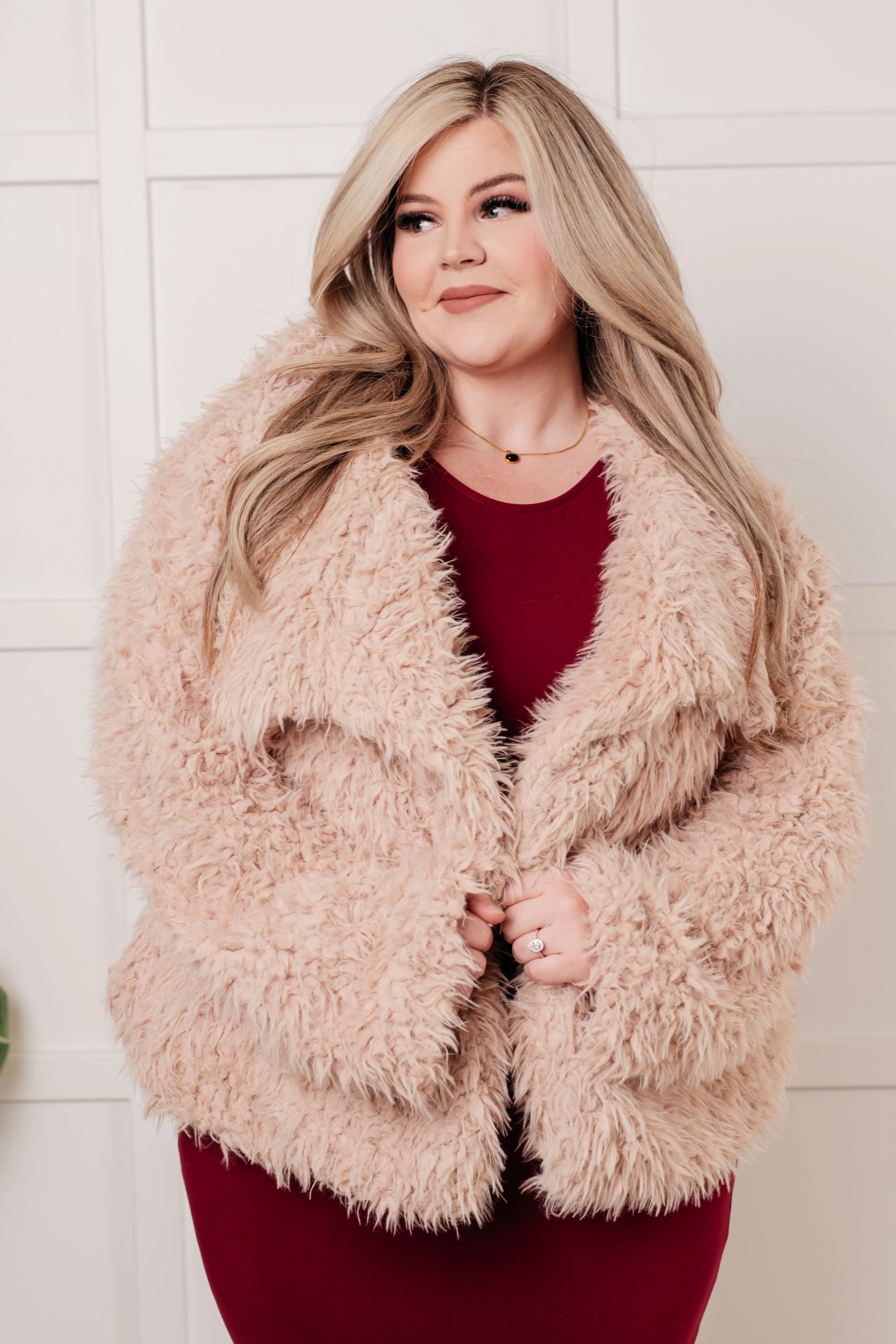 Disco Queen Faux Fur Coat - Makeswep