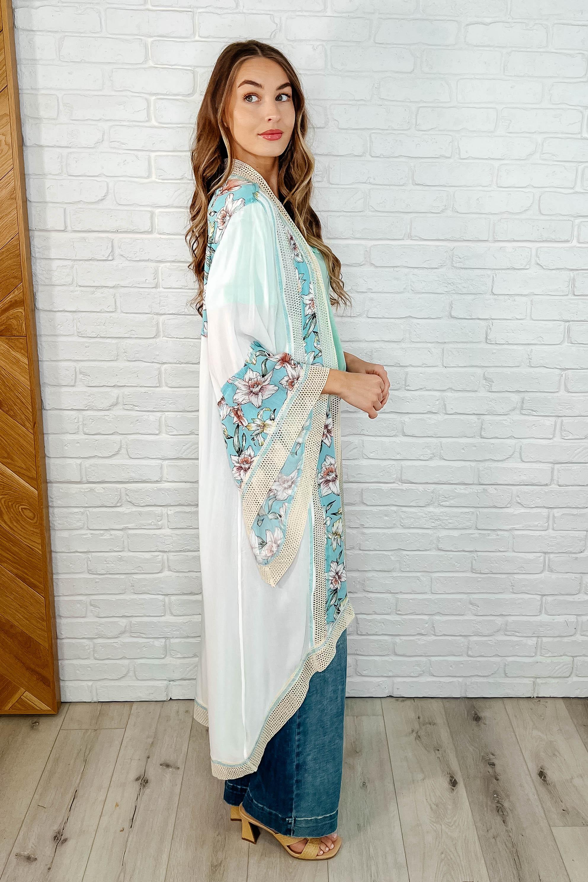 Always Flowing Open Front High Low Cardigan - Makeswep