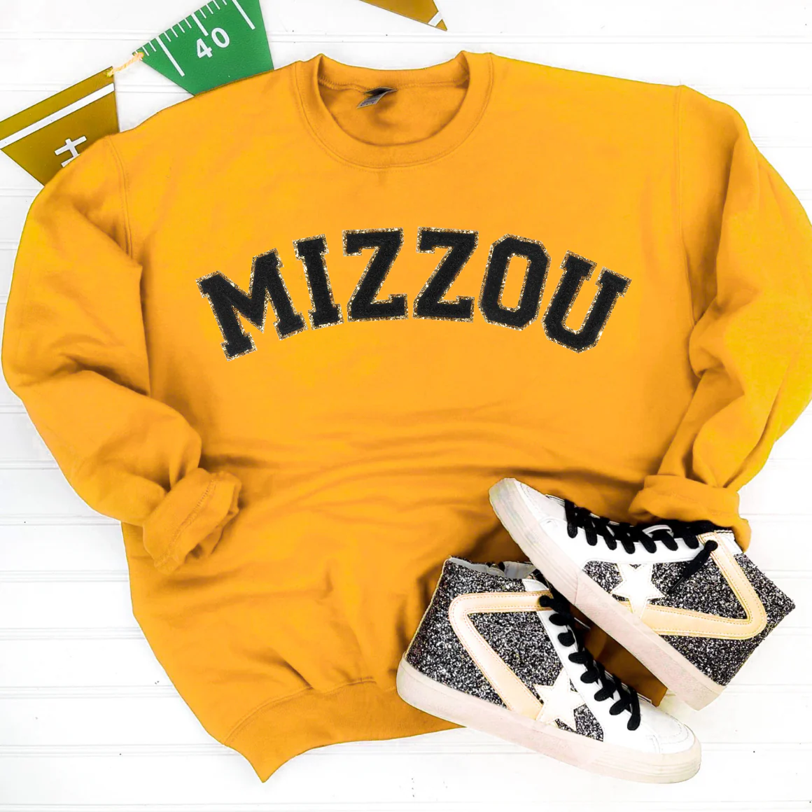 PREORDER: Game Day Patch Sweatshirt - Makeswep