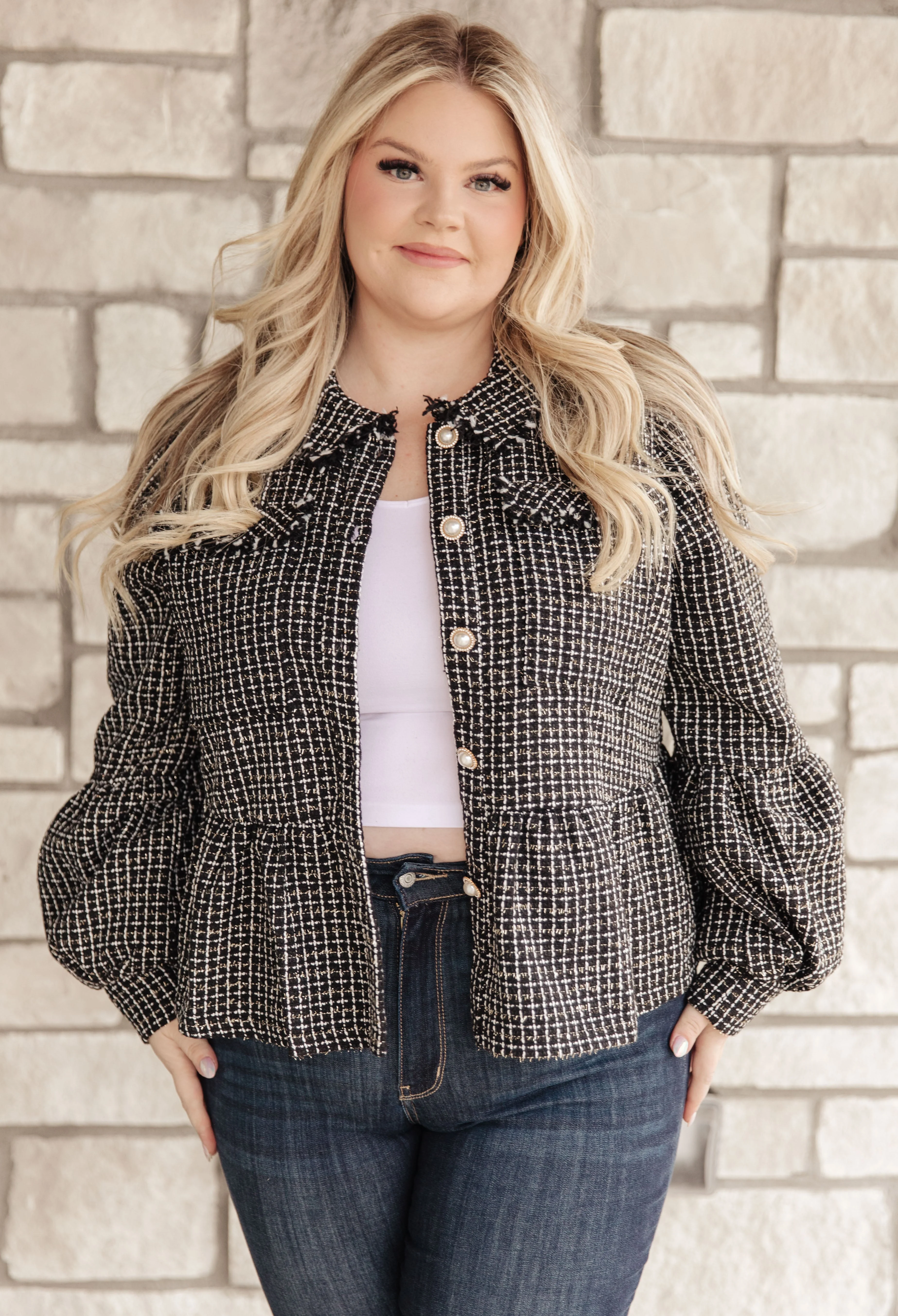 Number Five Tweed Jacket - Makeswep