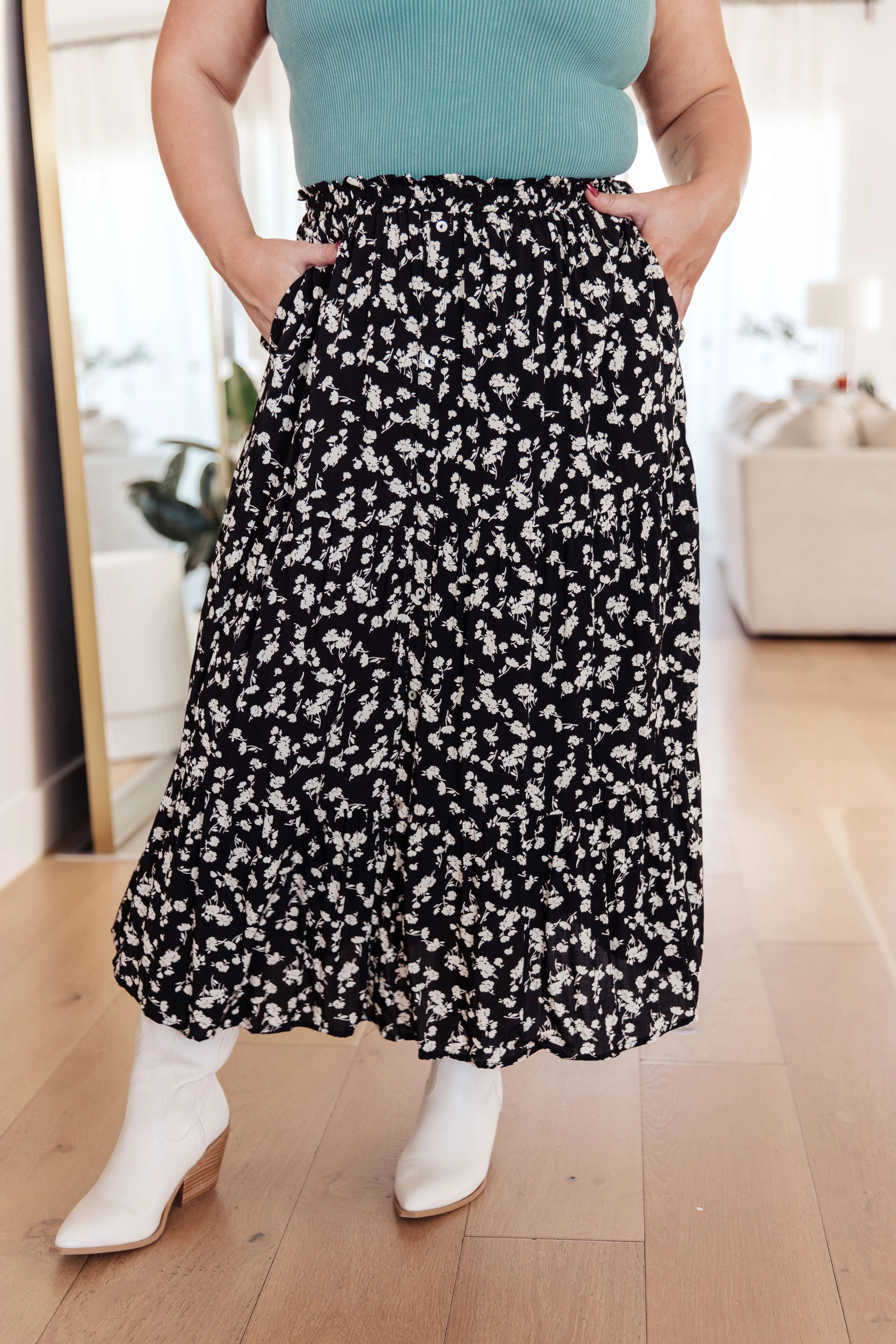 Fielding Flowers Floral Skirt - Makeswep
