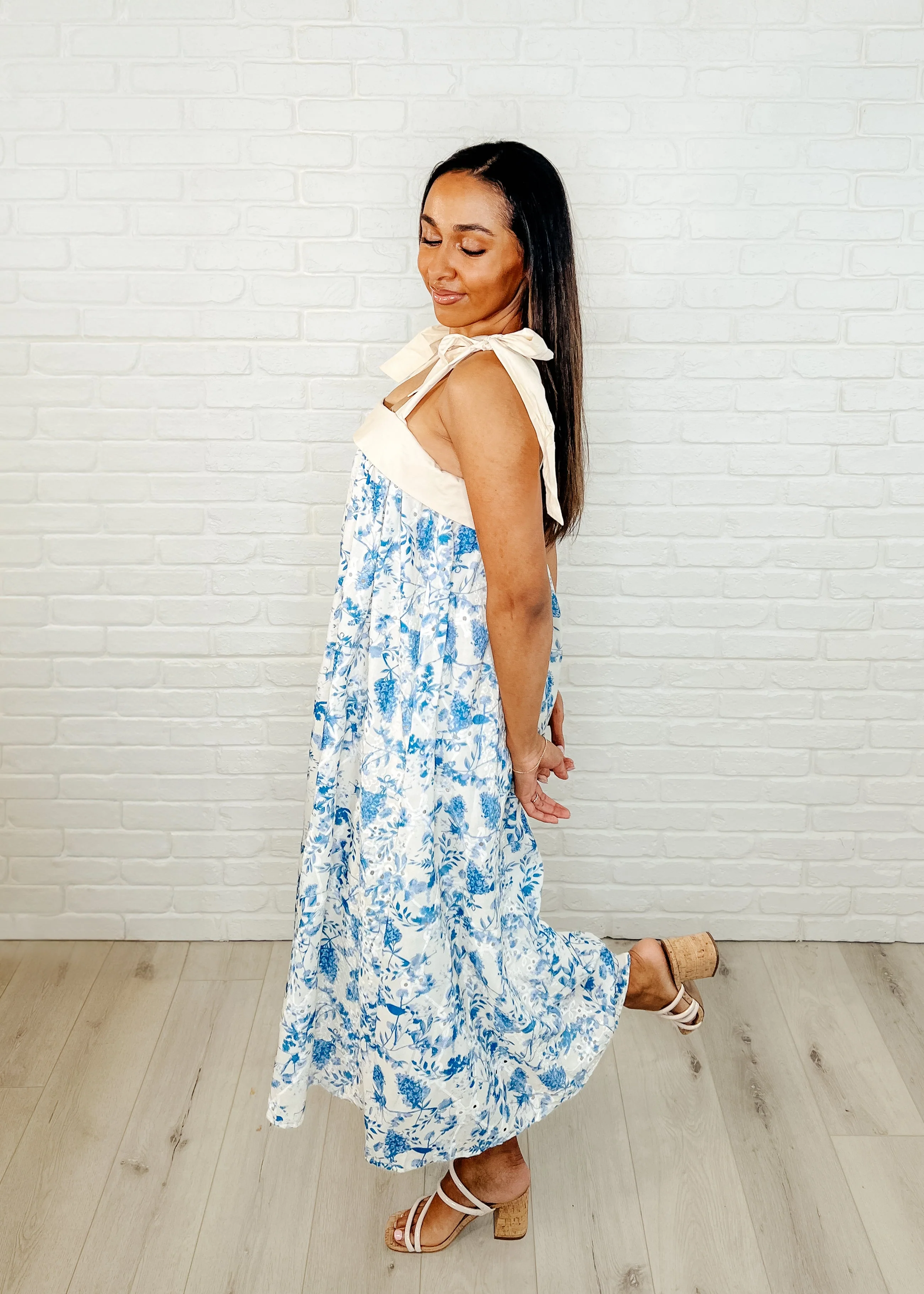 Prepare the Yacht Square Neck Dress - Makeswep