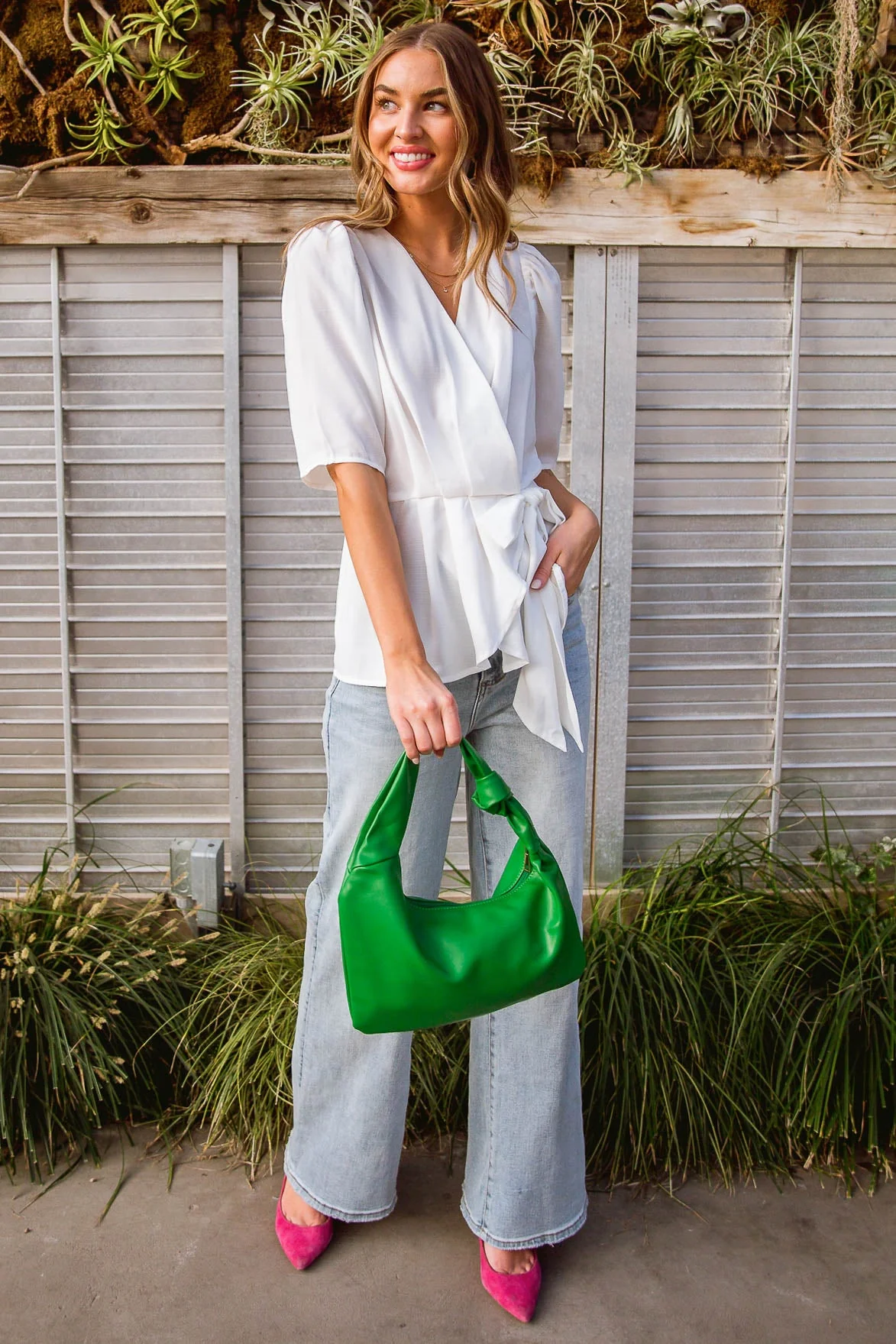 All Set Top In White - Makeswep