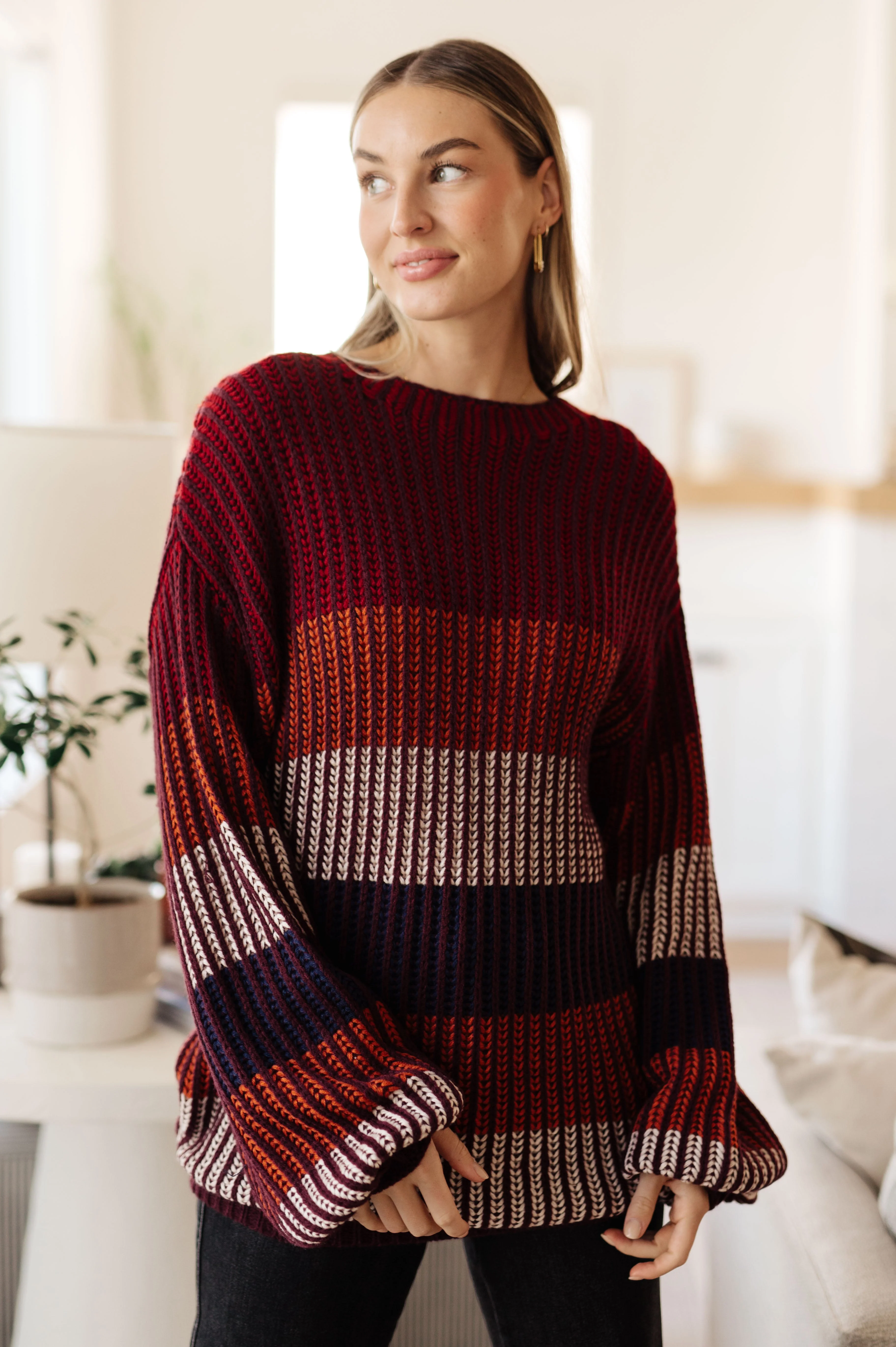 World of Wonder Striped Sweater - Makeswep
