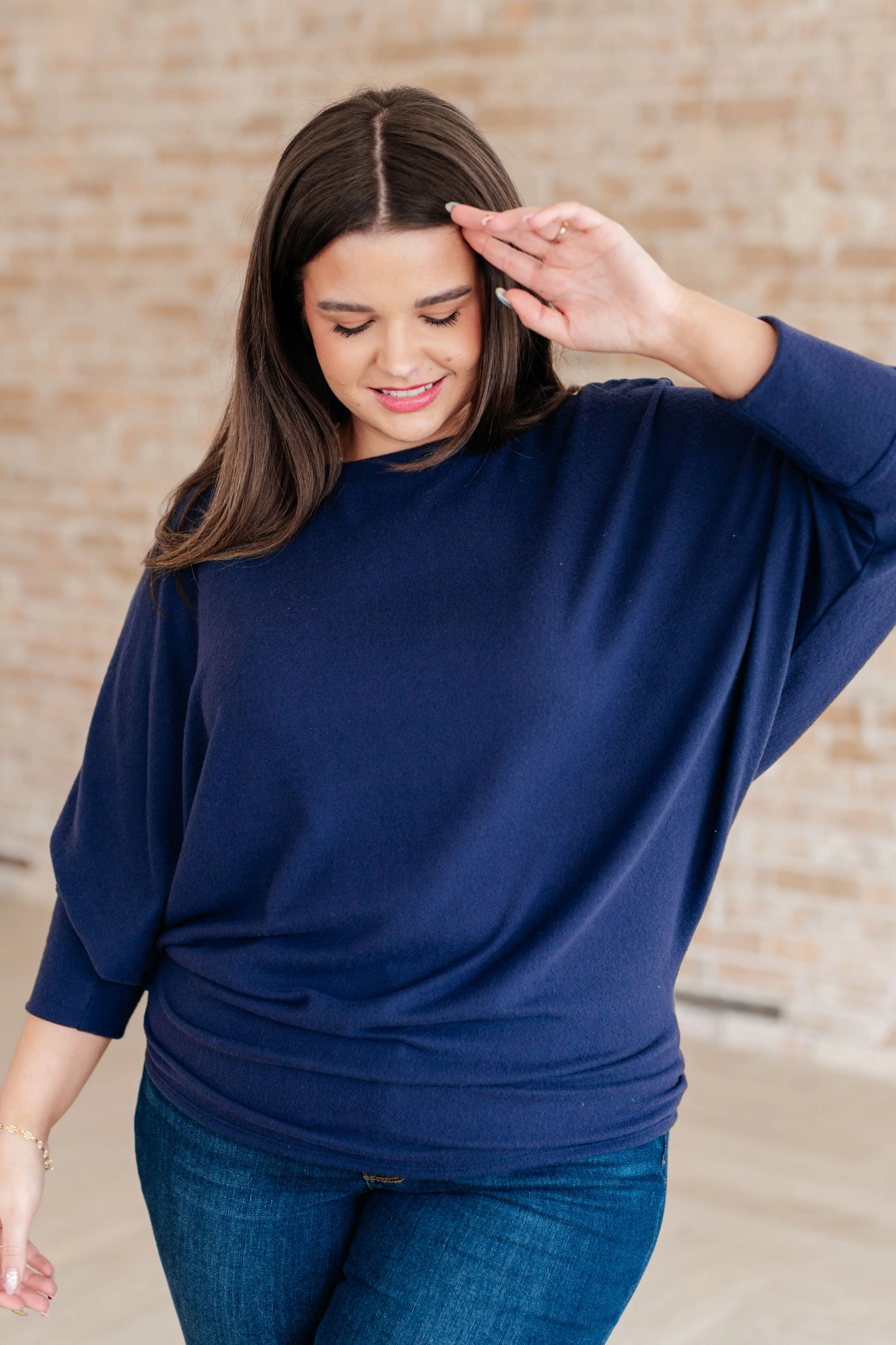 Casually Comfy Batwing Top - Makeswep