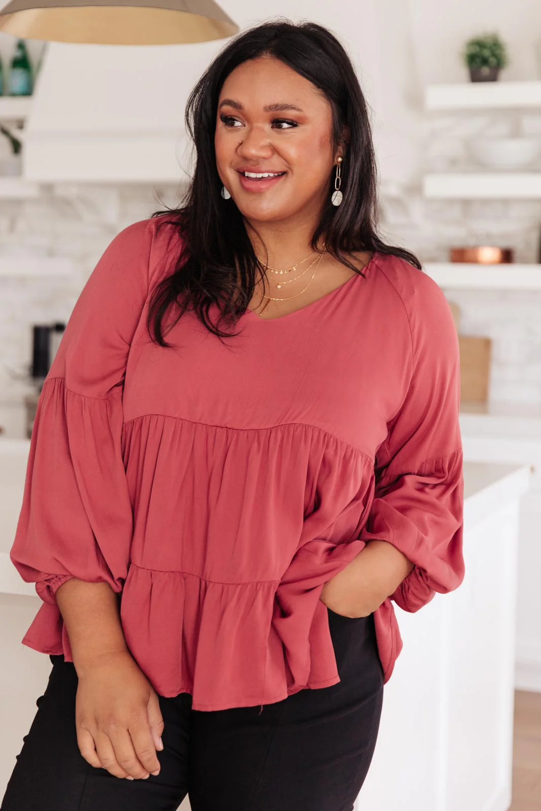 Sassy Swing Tiered Top - Makeswep