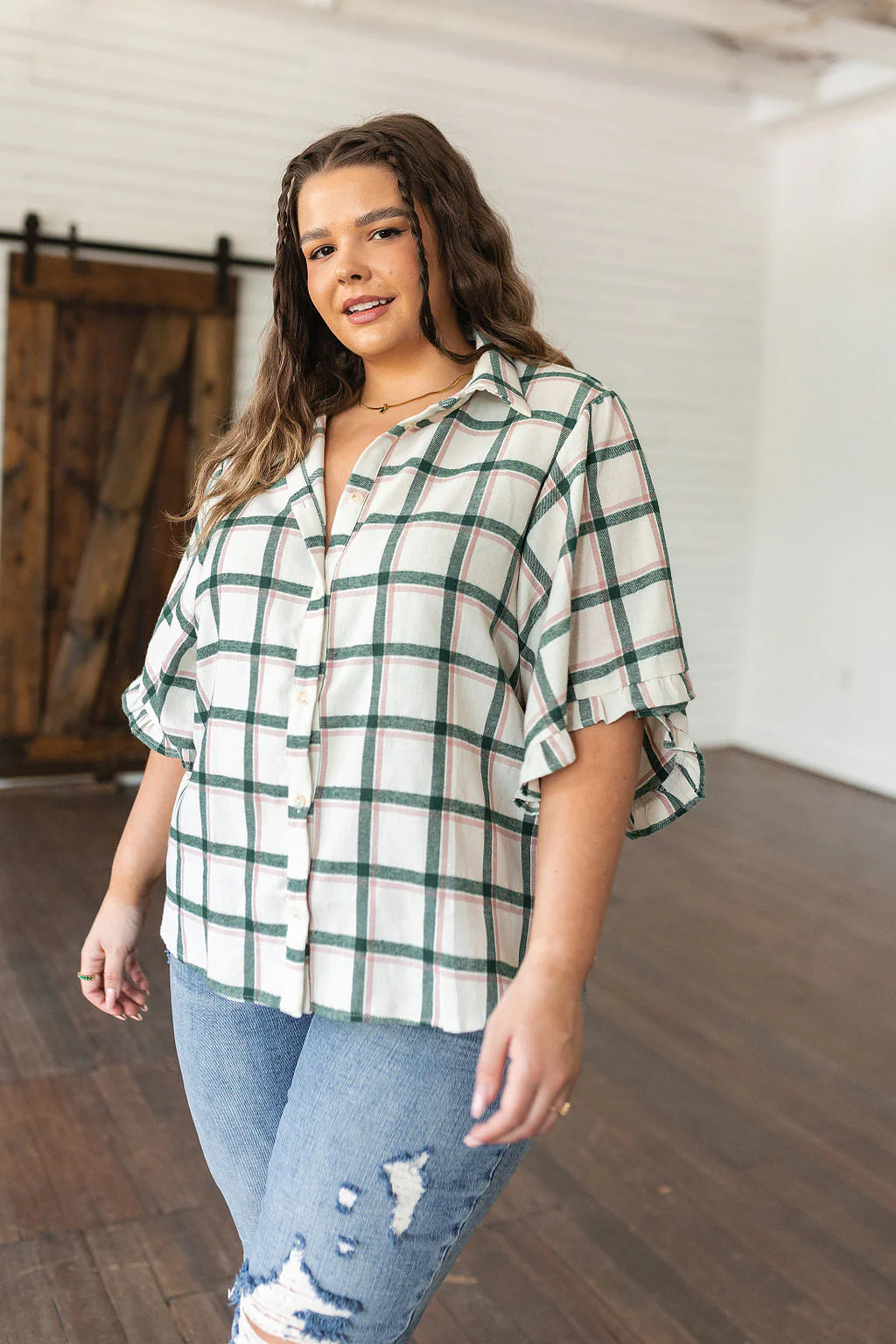 Perfect Picnic Plaid Top - Makeswep