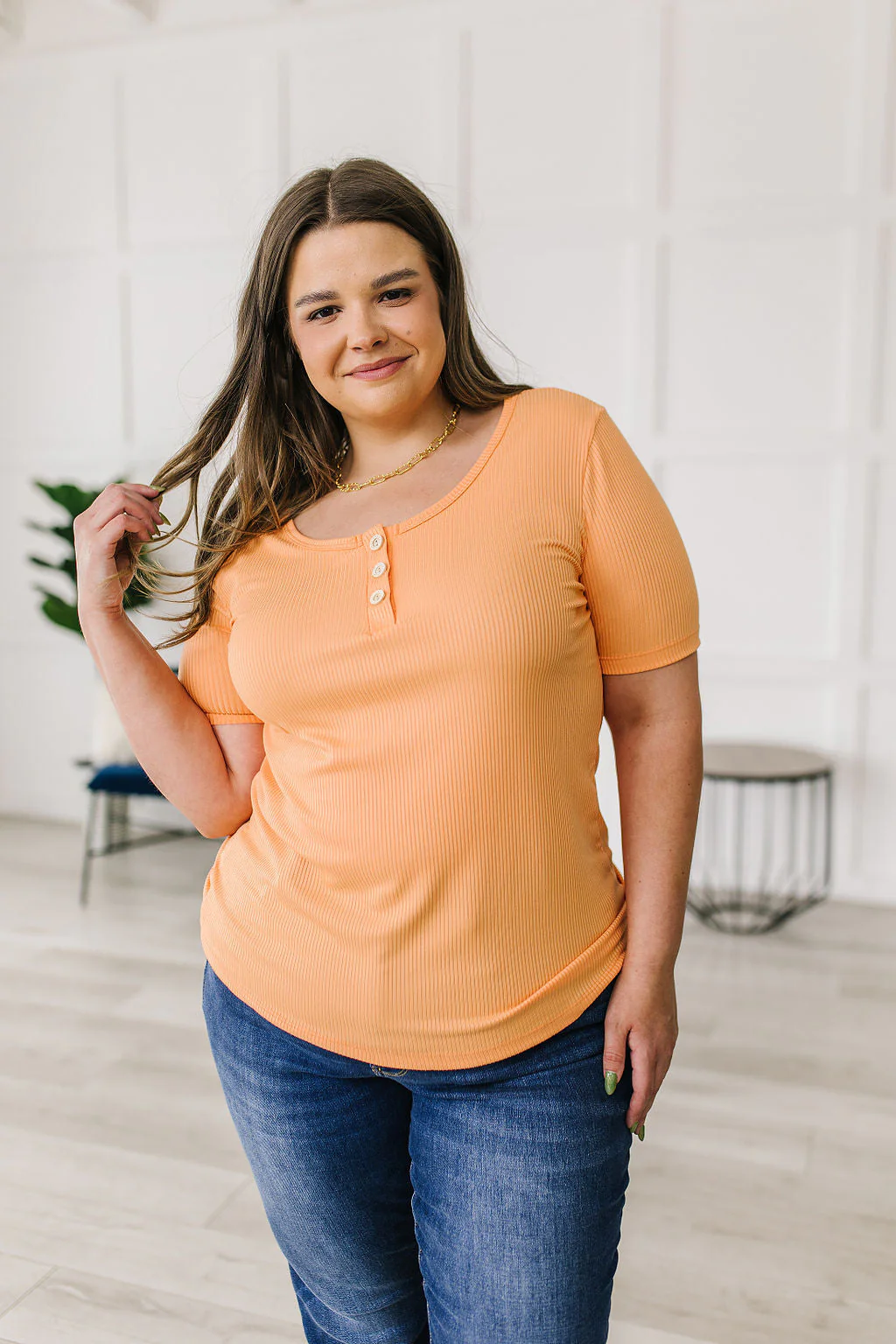 It Figures Scoop Neck Top - Makeswep