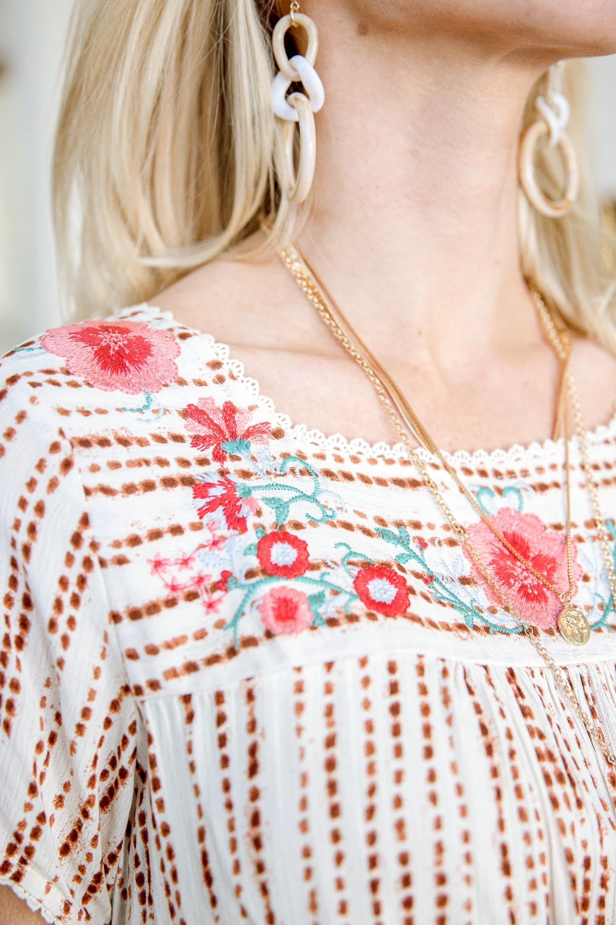 Floral Goals Blouse - Makeswep