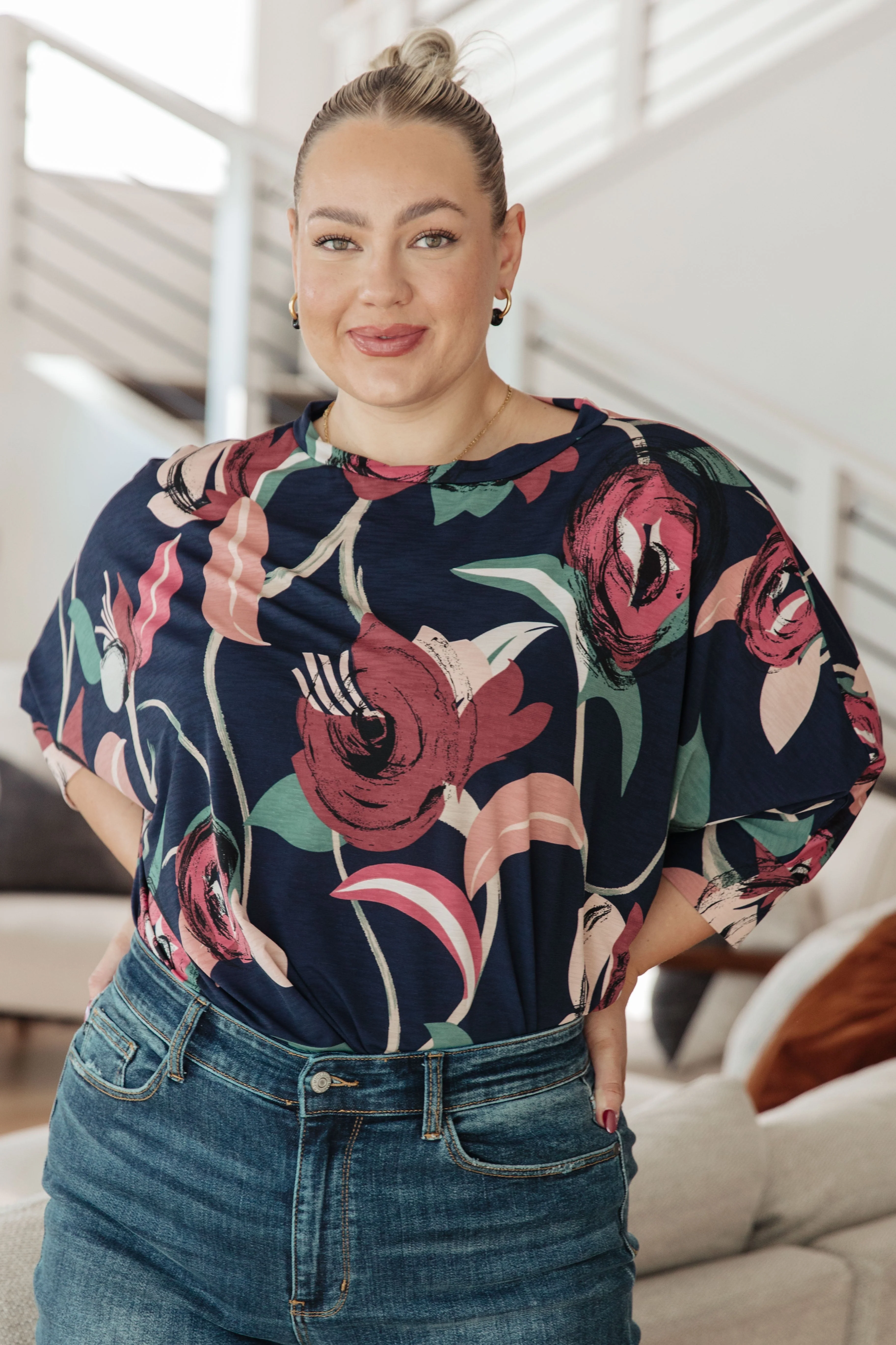 Float On Floral Top - Makeswep