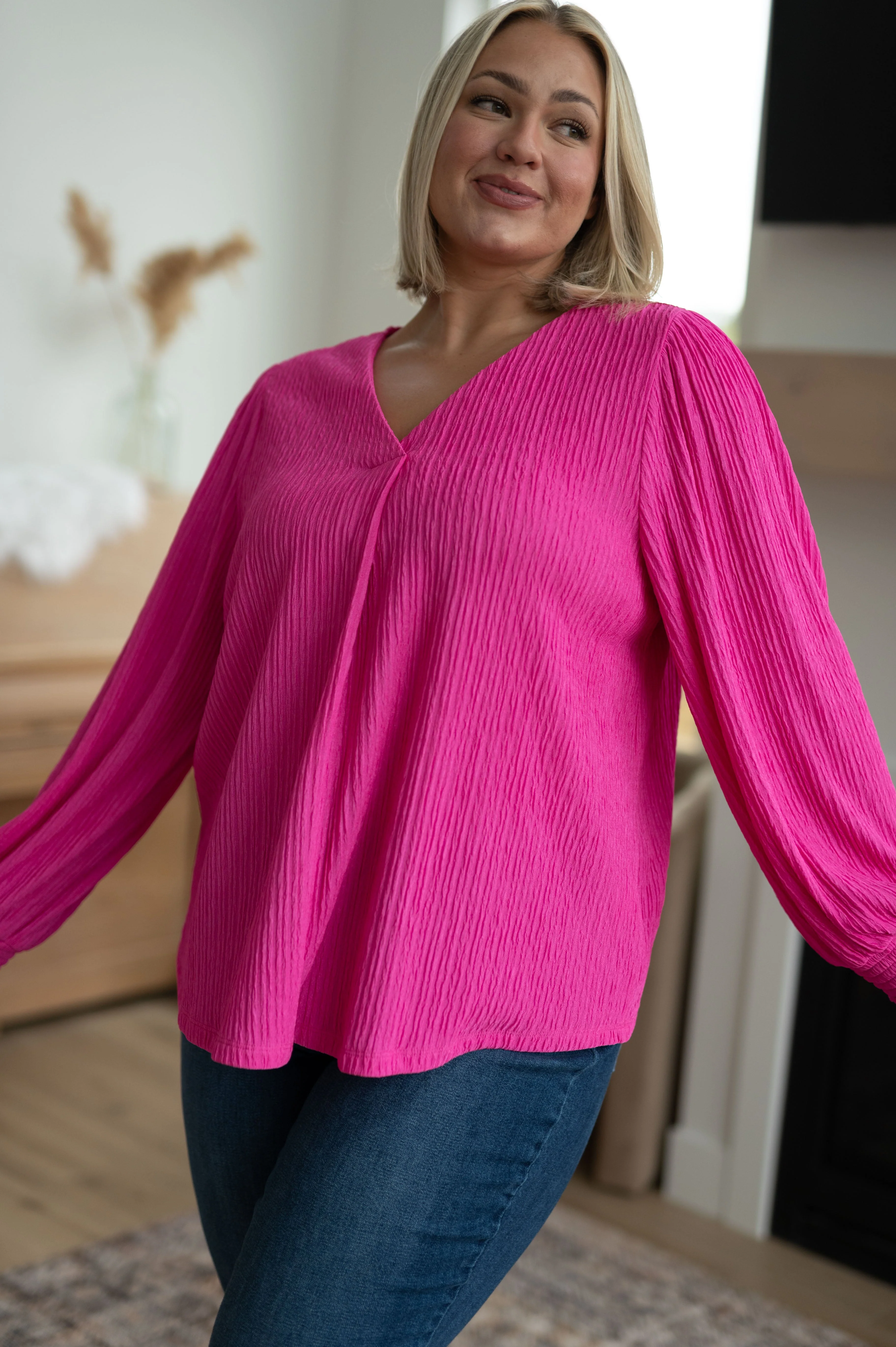 Very Refined V-Neck Blouse - Makeswep