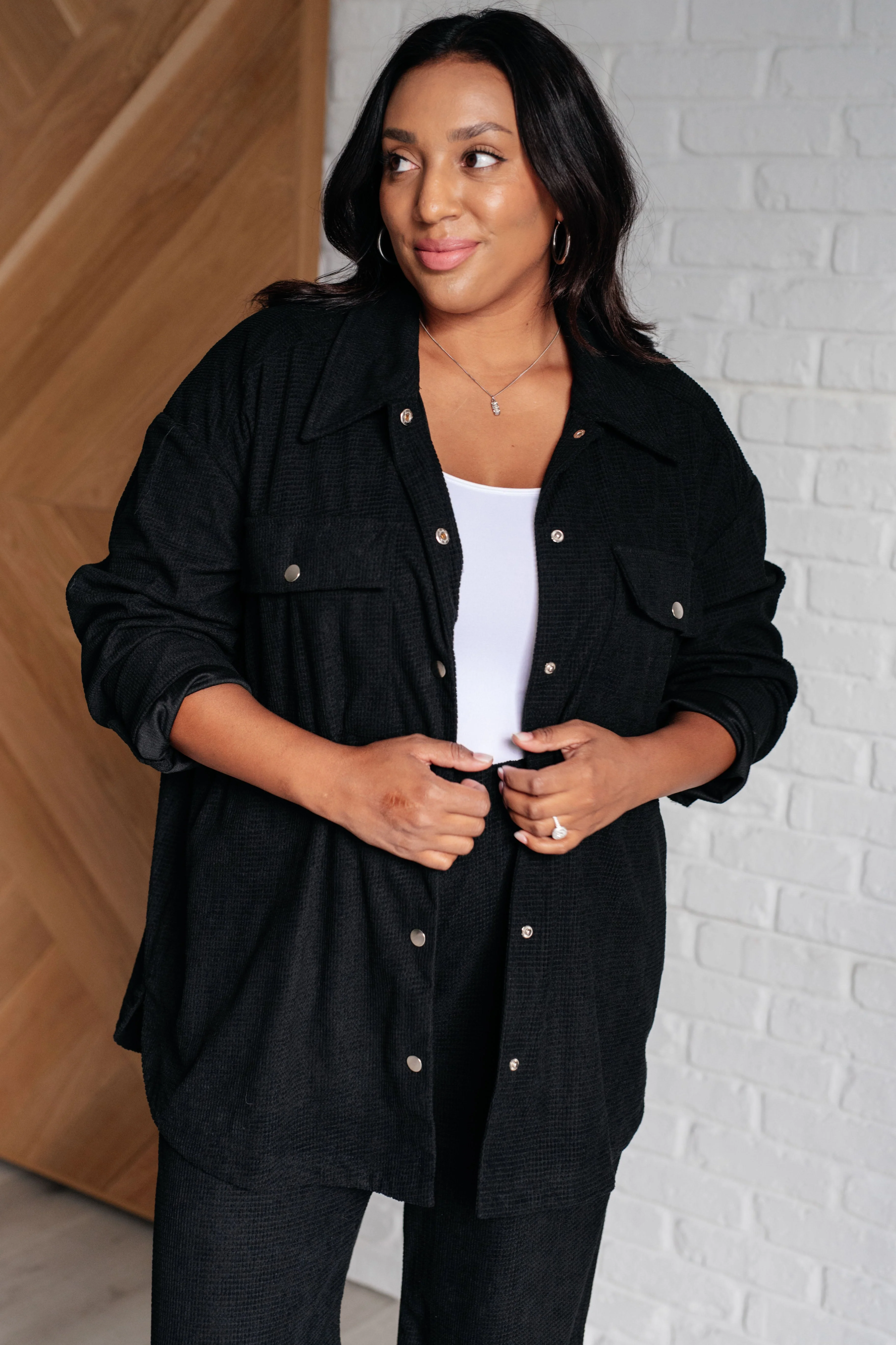 Come Rain or Shine Button Down Top - Makeswep