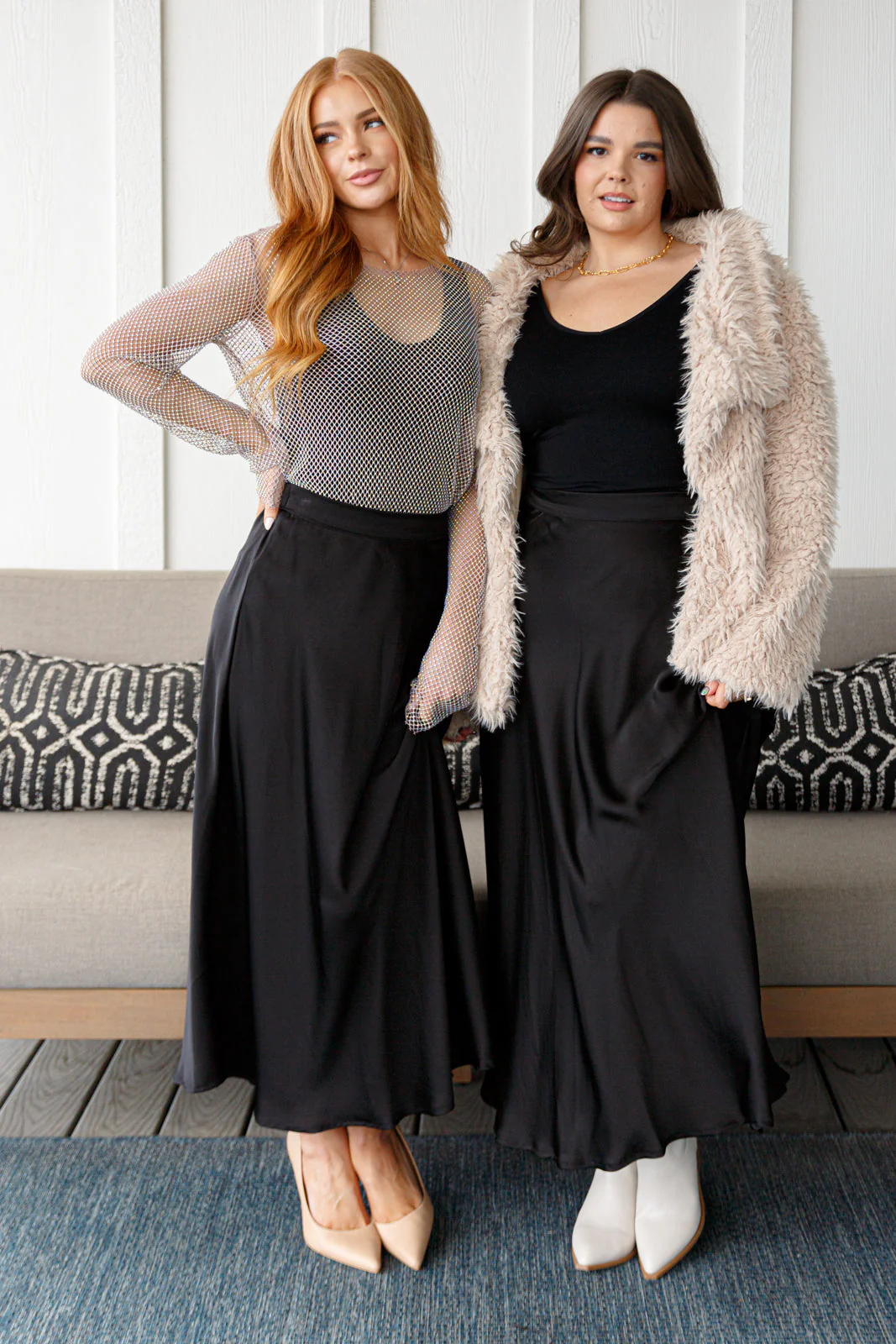 Timeless Tale Maxi Skirt in Black - Makeswep