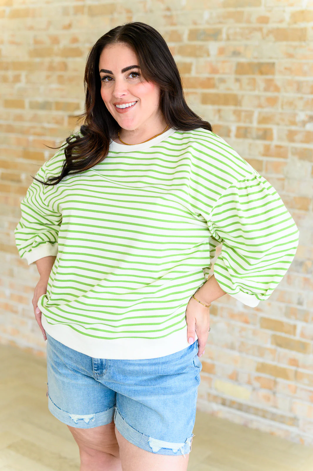 Enrichment Time Striped Top - Makeswep