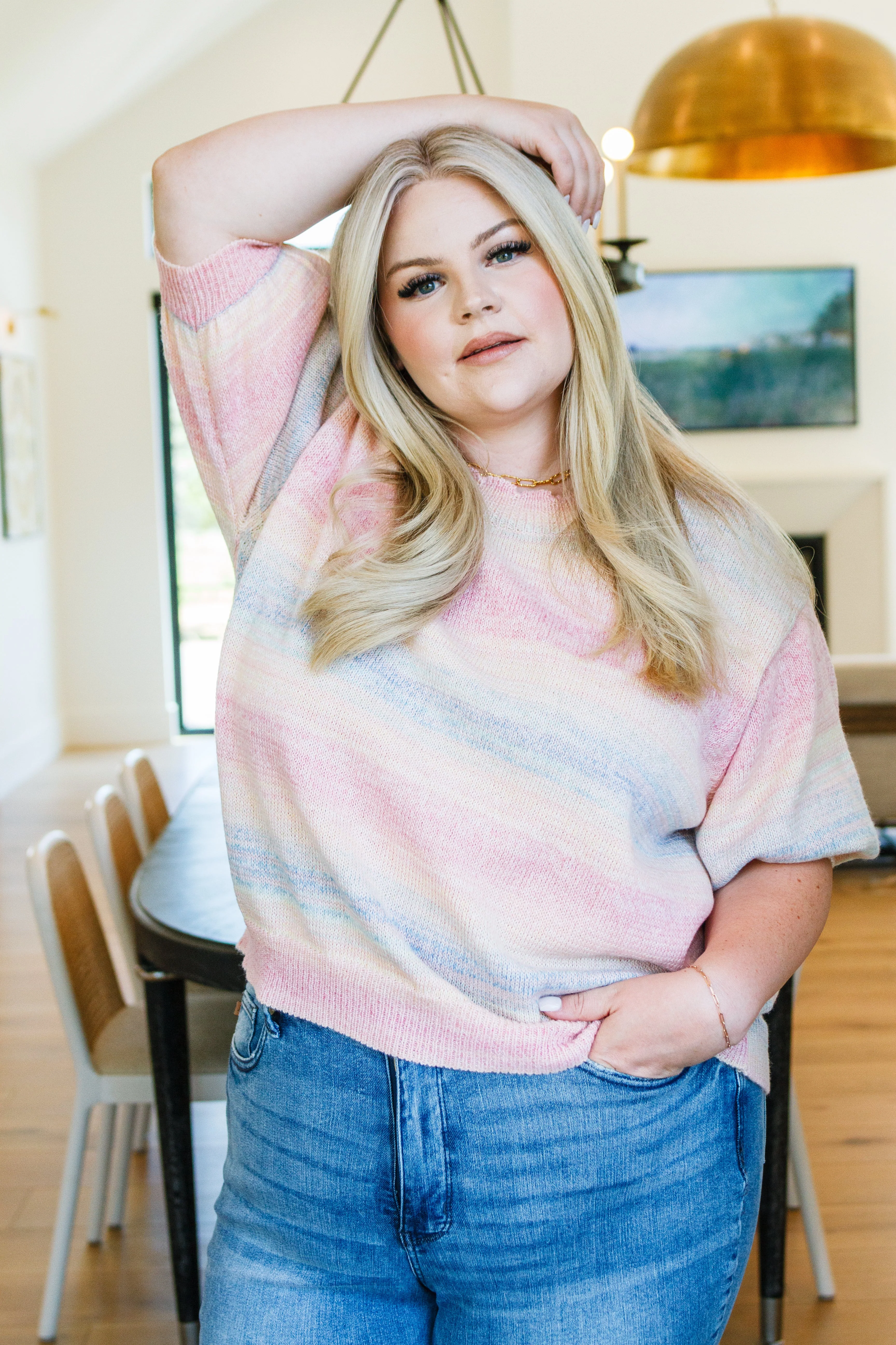 I'll Never Stop Striped Sweater - Makeswep