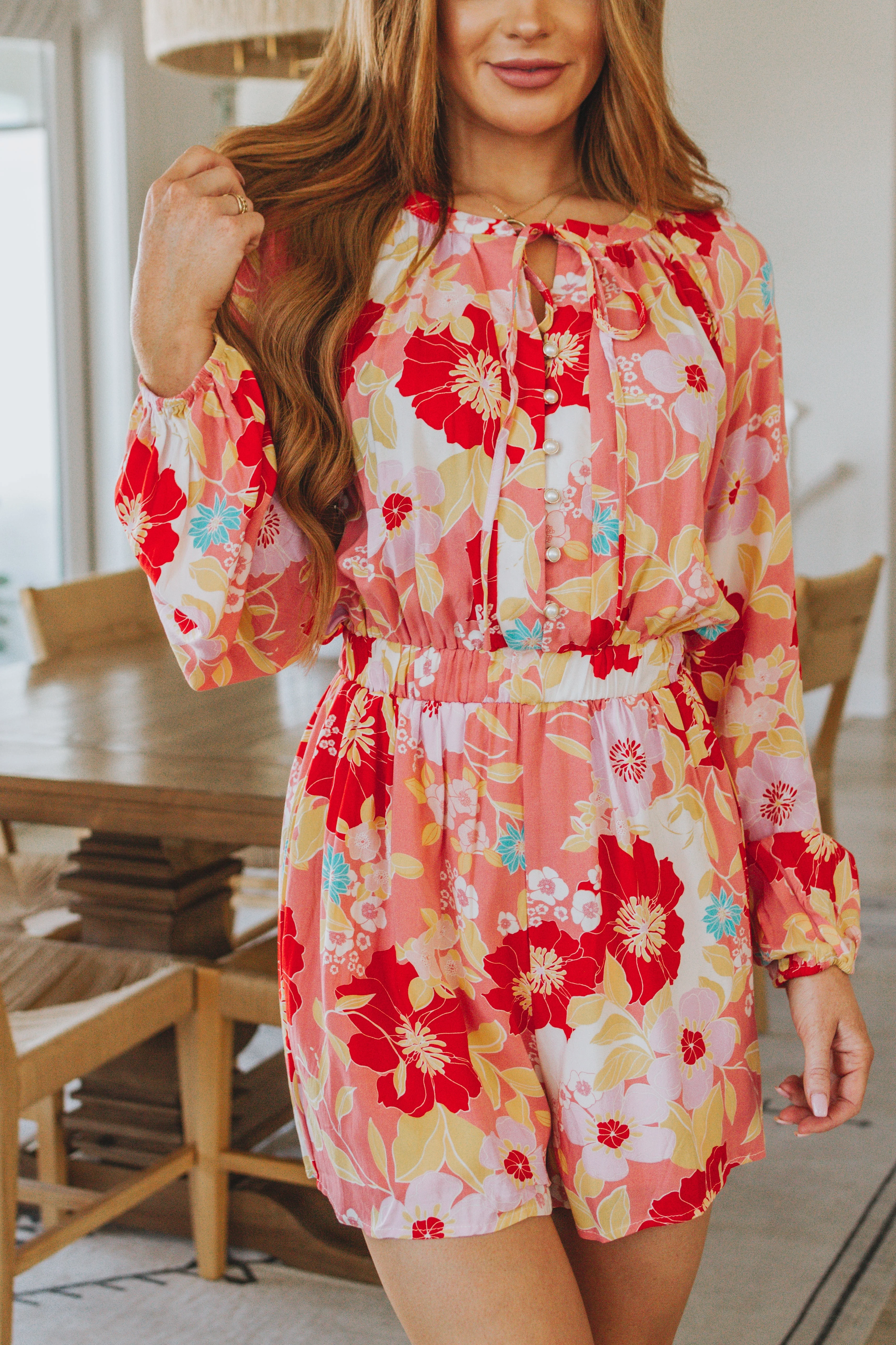 Rare Beauty Floral Romper - Makeswep