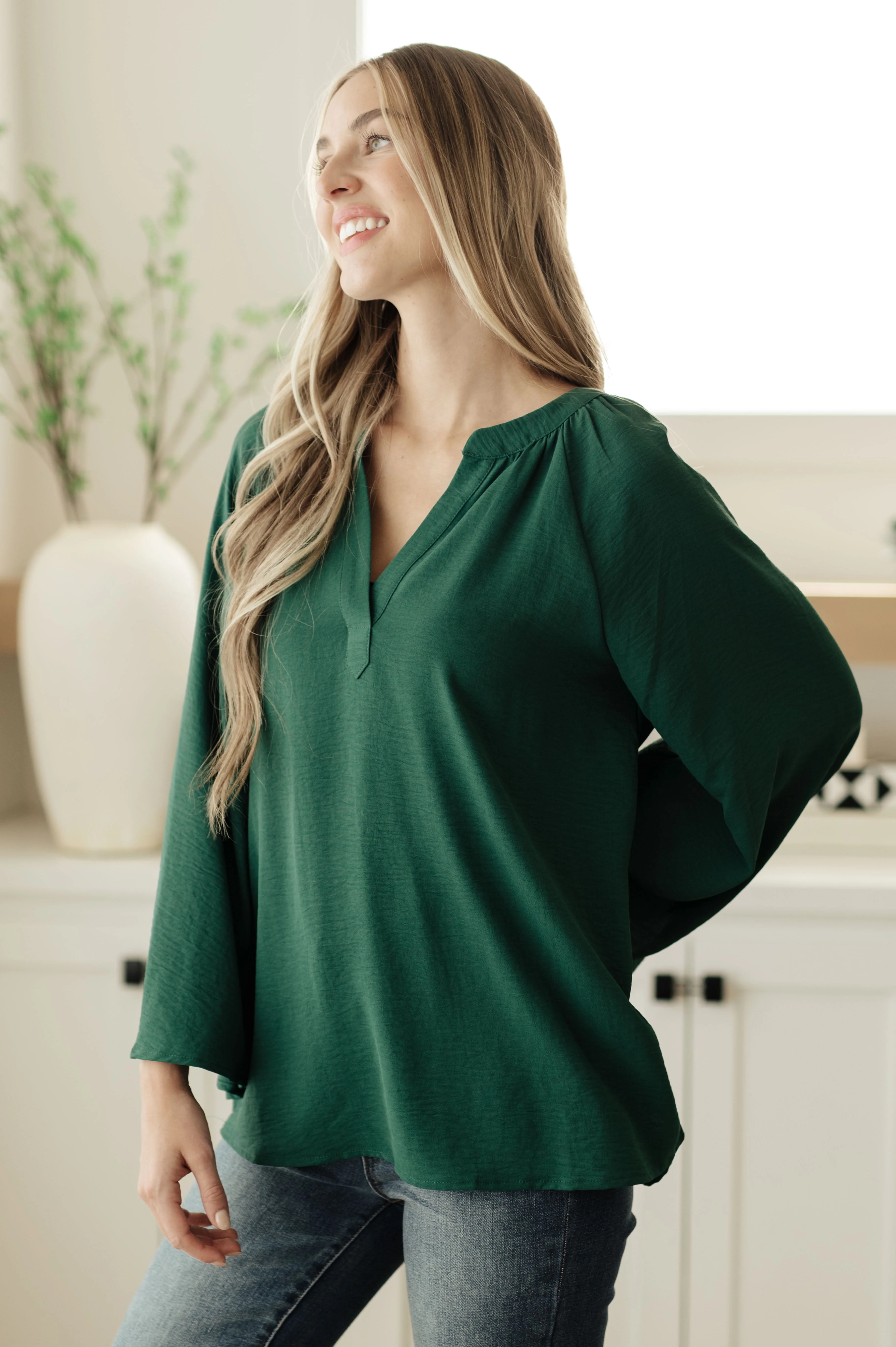 Climb On V-Neck Blouse - Makeswep