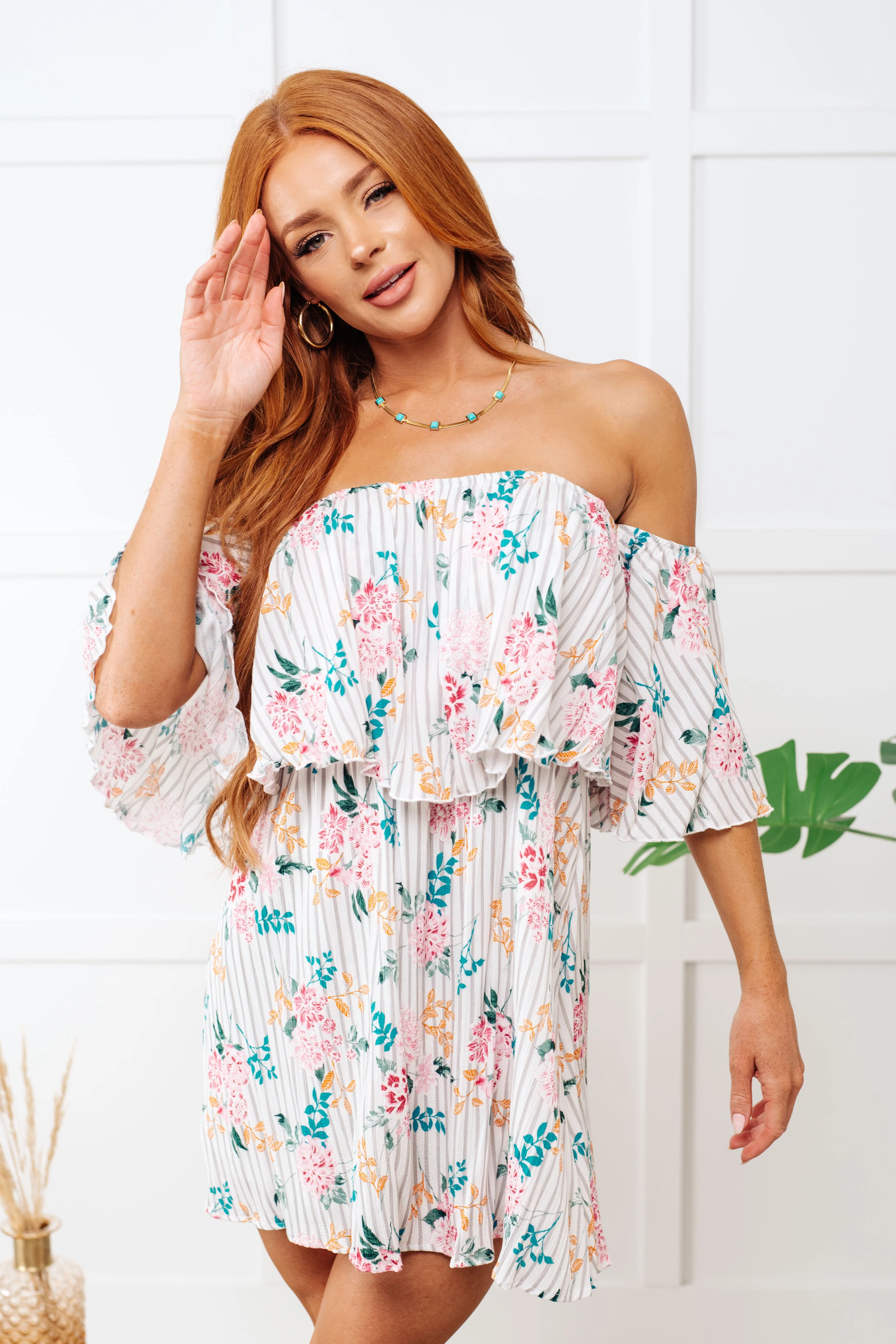 That's the Way It Should Be Floral Dress - Makeswep