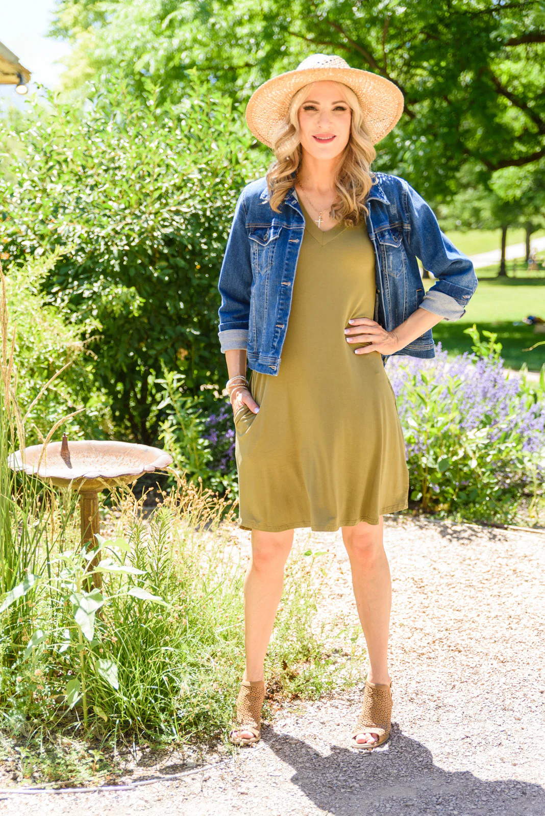 Counting On You T-Shirt Dress - Makeswep