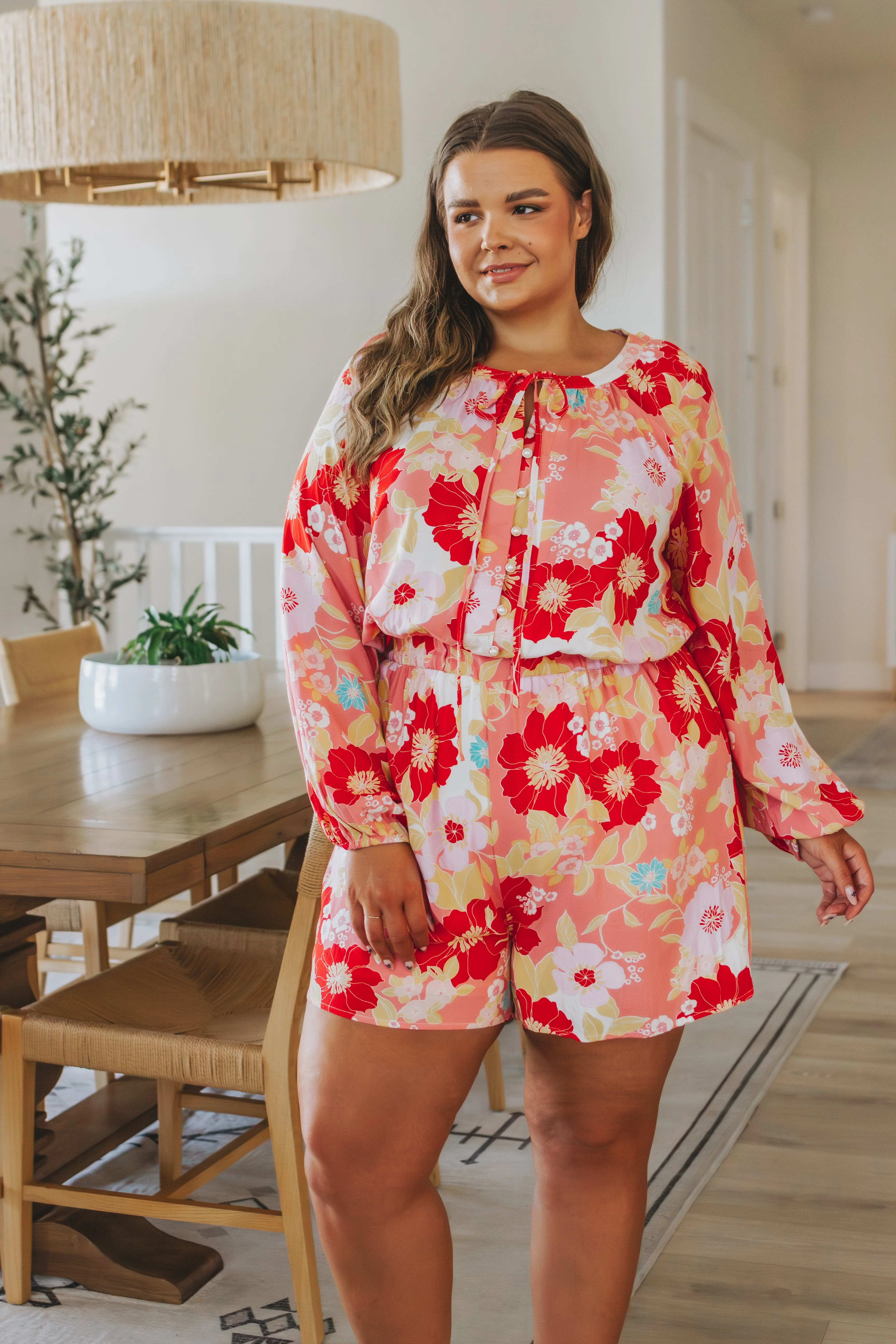 Rare Beauty Floral Romper - Makeswep