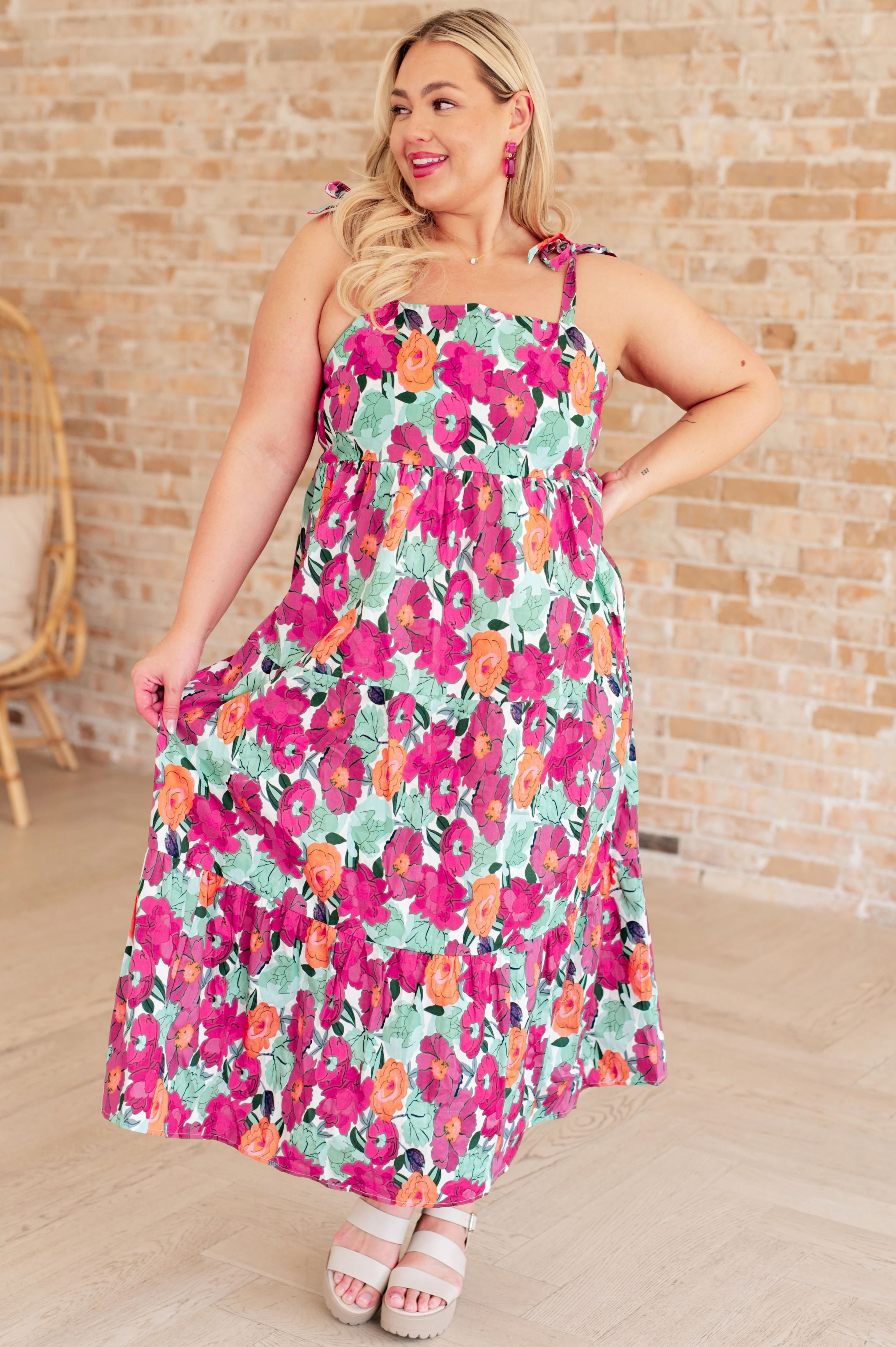 Such a Lover Girl Tiered Dress - Makeswep