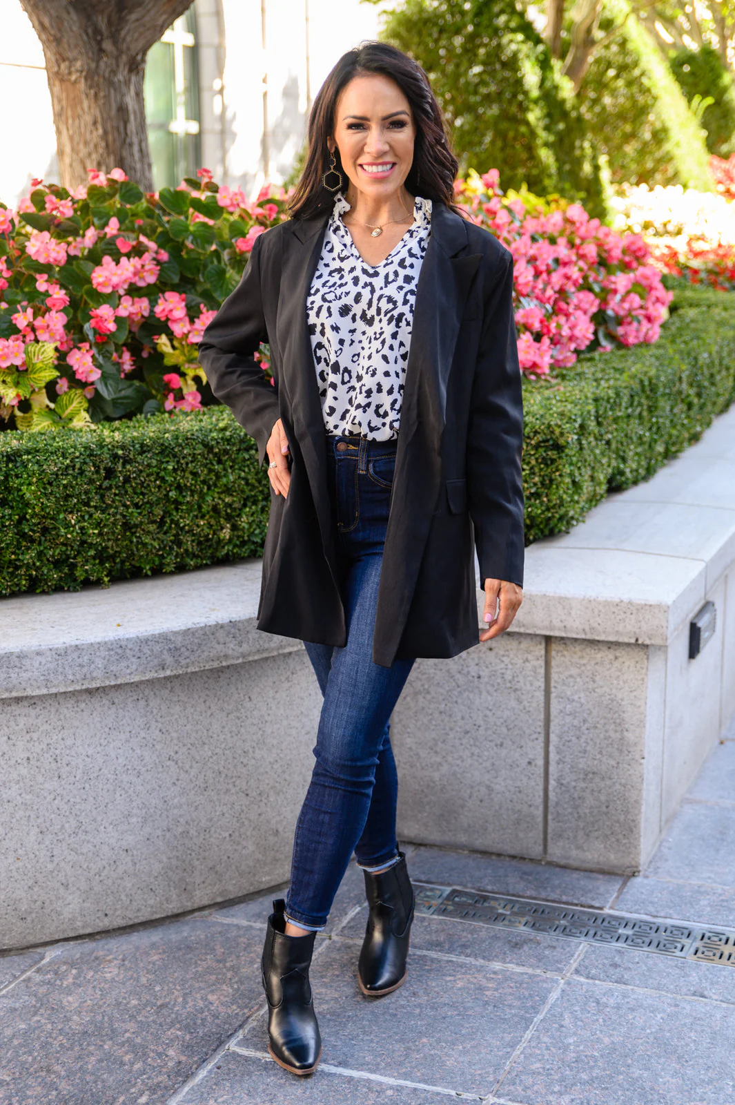 Abby Blazer In Black - Makeswep