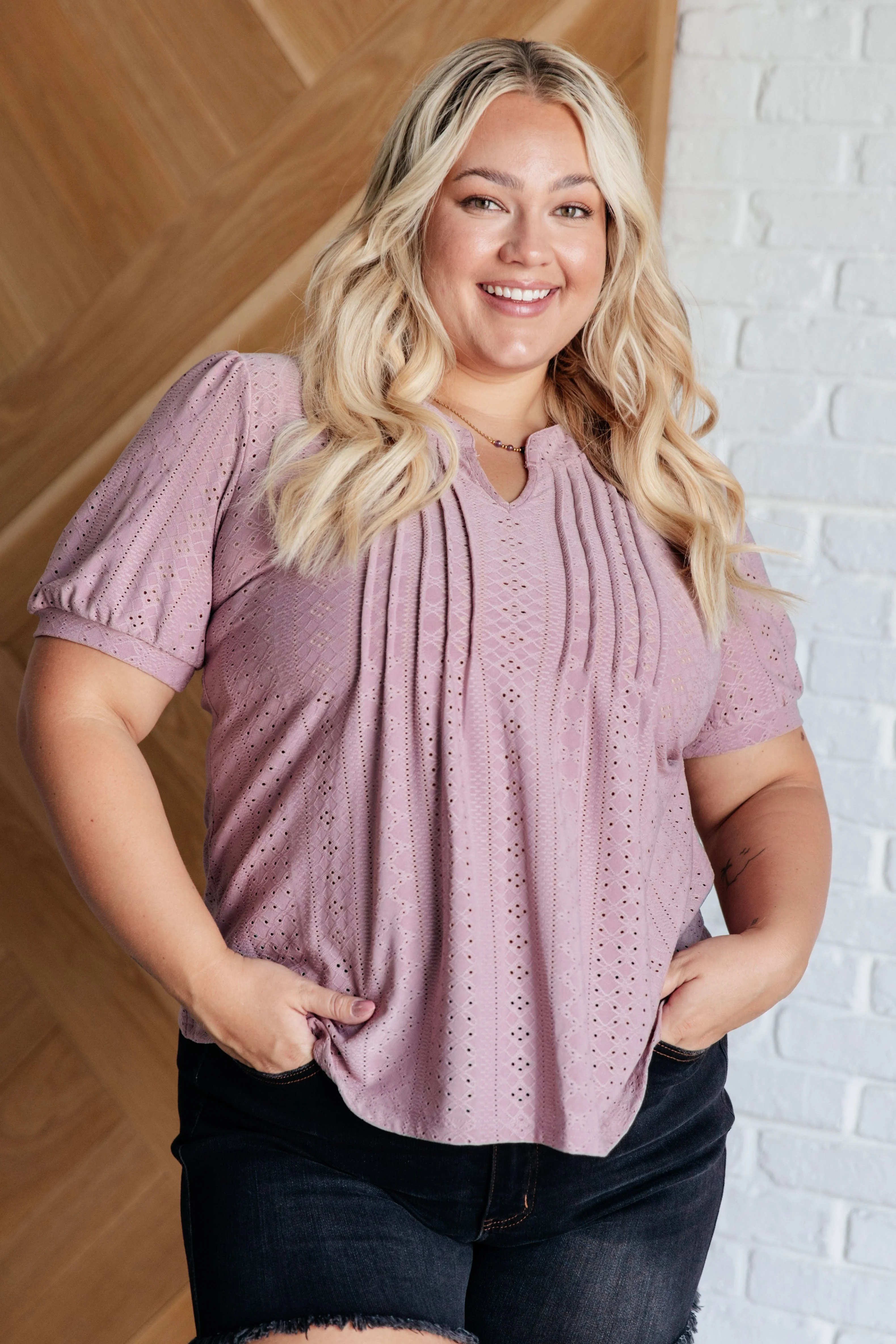 Best Chance Pleat Front Blouse - Makeswep