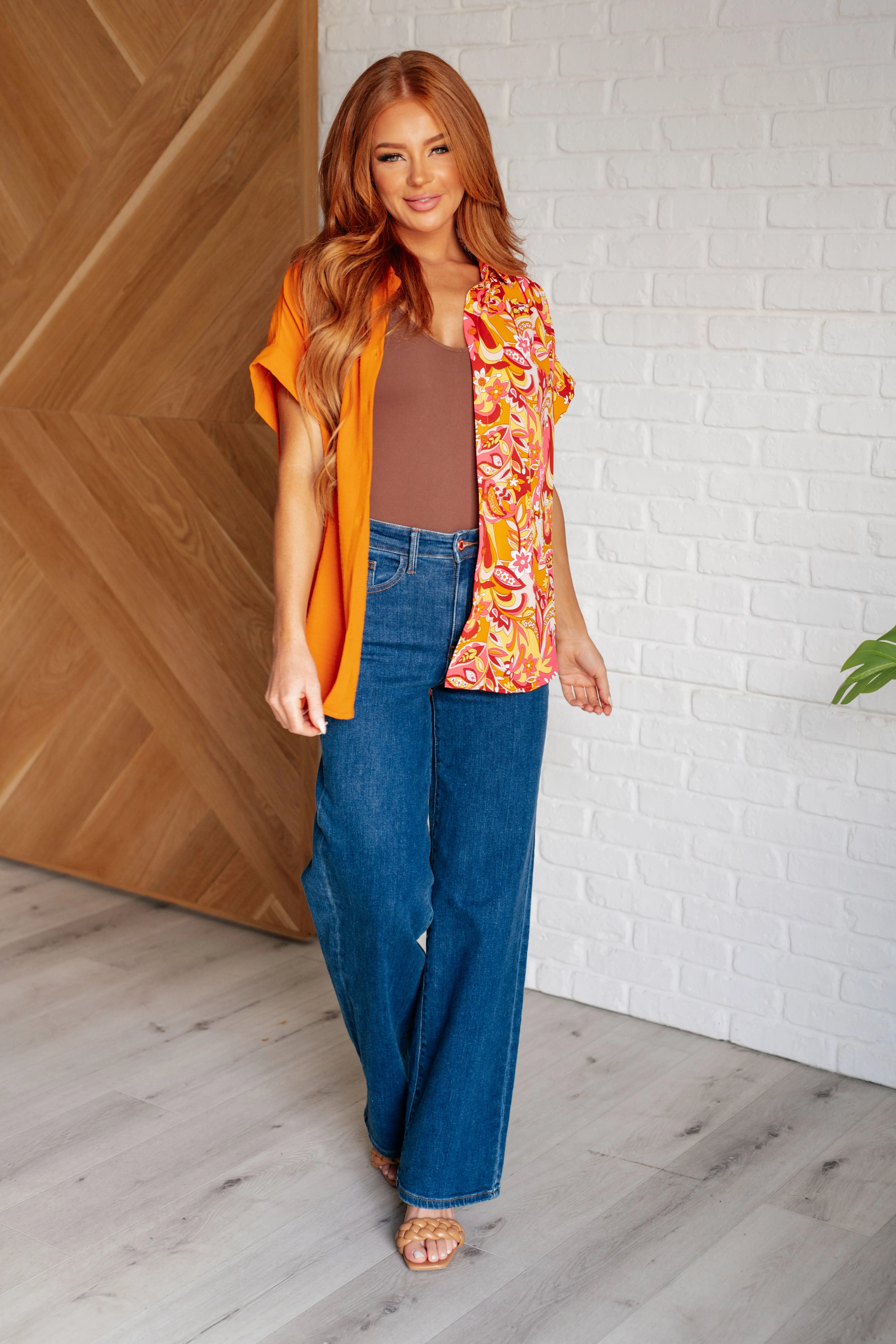 Two Sides To The Story Blouse - Makeswep