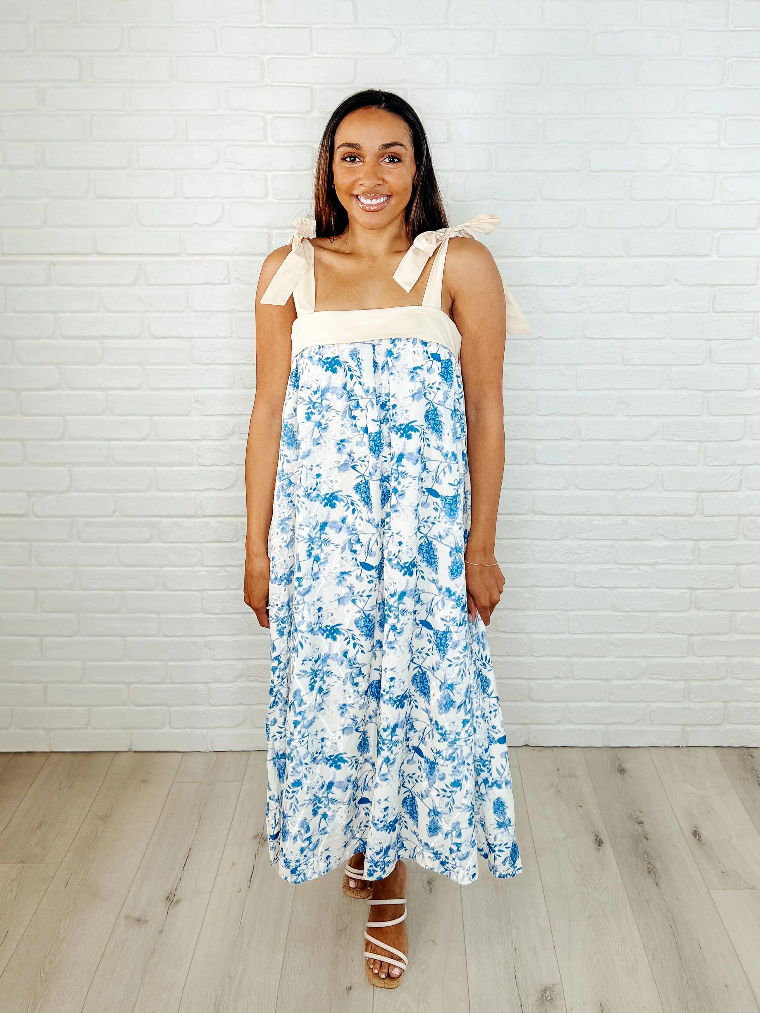 Prepare the Yacht Square Neck Dress - Makeswep