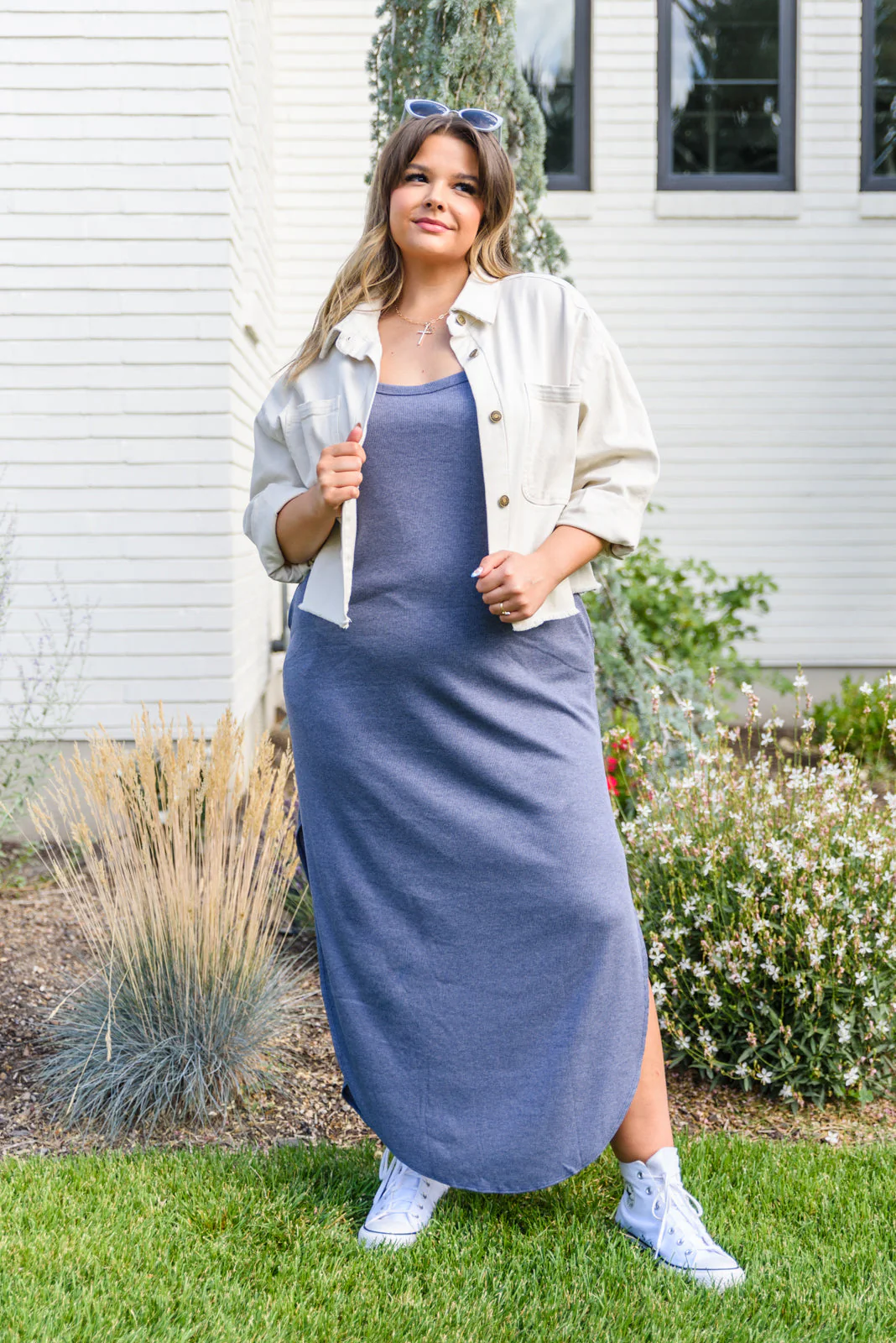 Knowing You Ribbed Dress - Makeswep