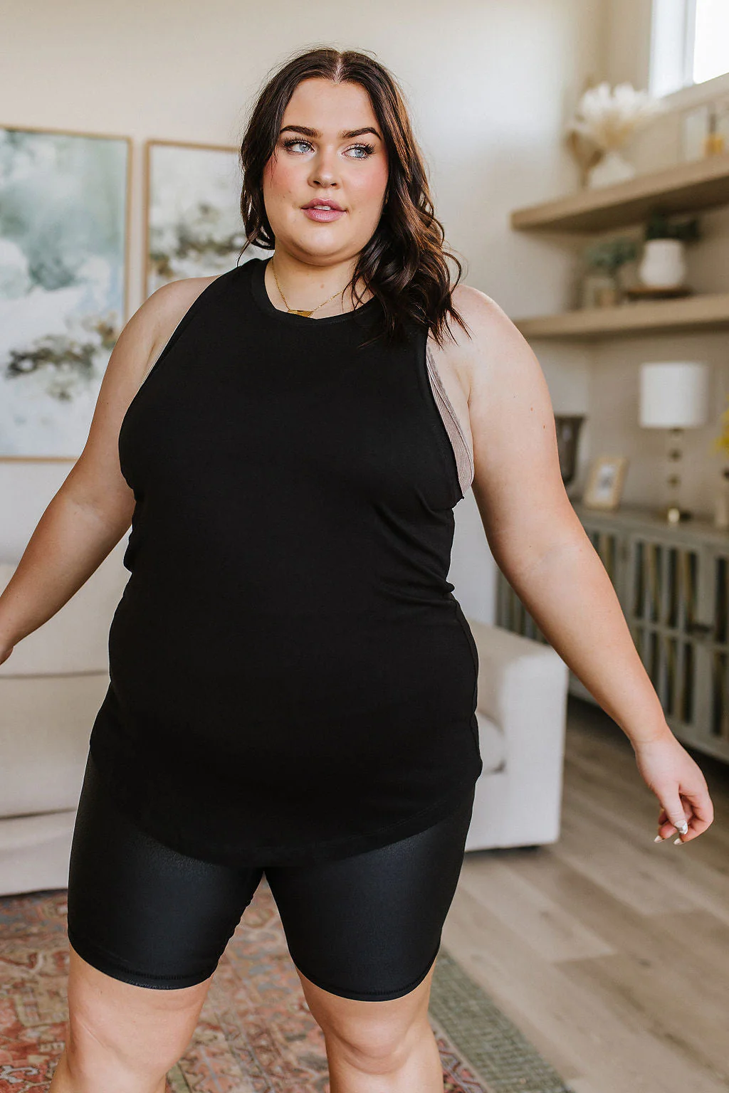 Here to Slay Tank in Black - Makeswep