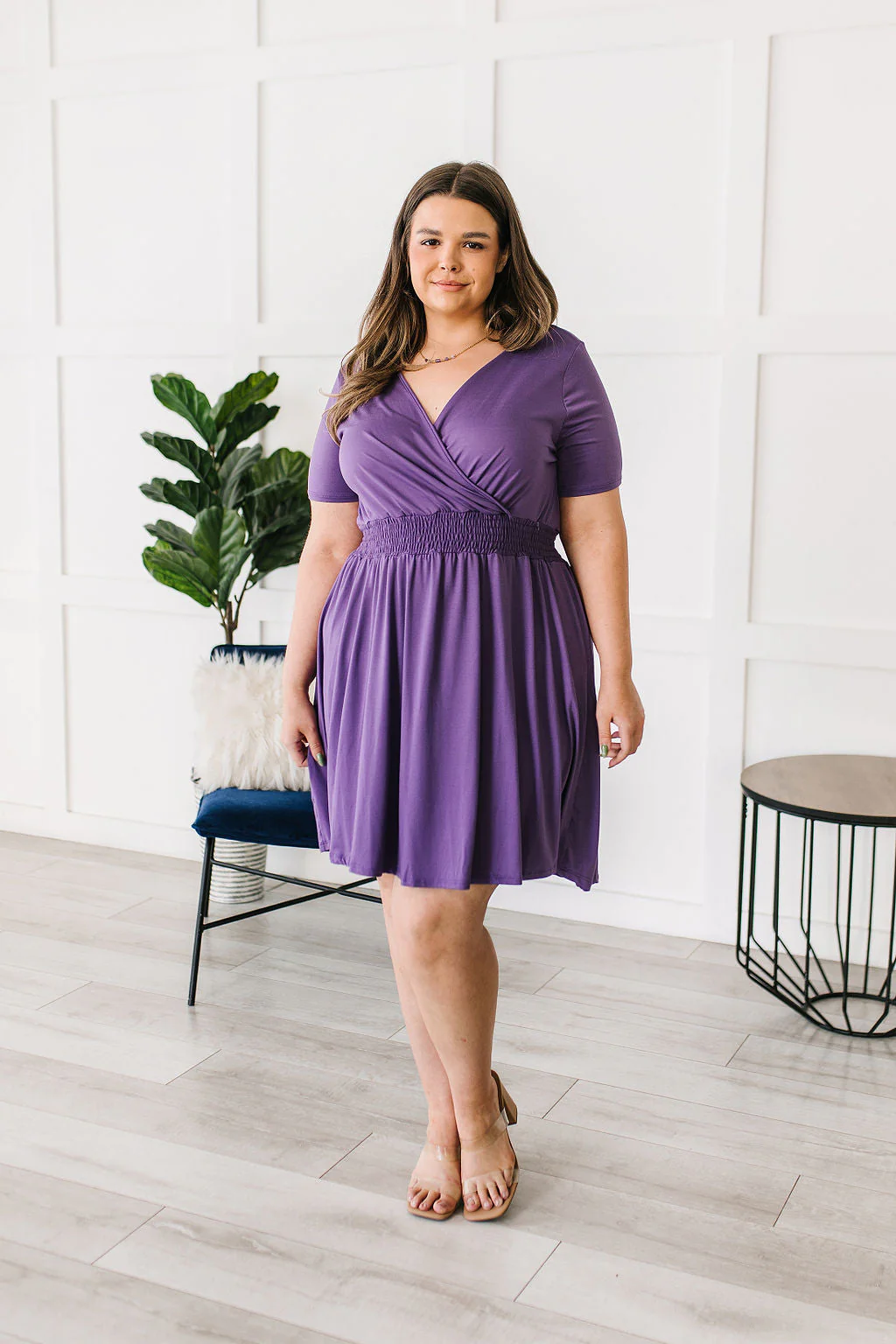 Miss Independent V-Neck Dress - Makeswep